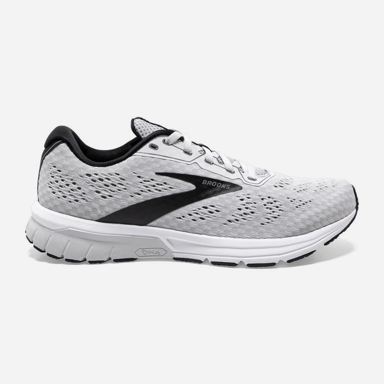 Brooks Anthem 4 Mens Neutral Road Running Shoes - Grey/Black/White - Philippines (714530BNC)